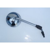 ZRCÁTKO PRAVÉ - CHROM - 300 CL  - JAWA 300CL + MODEL 42 - (ZÁNOVNÍ DÍL)